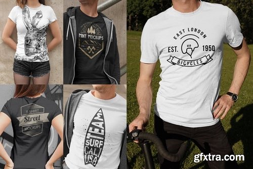 T-Shirt Mockups Street Edition