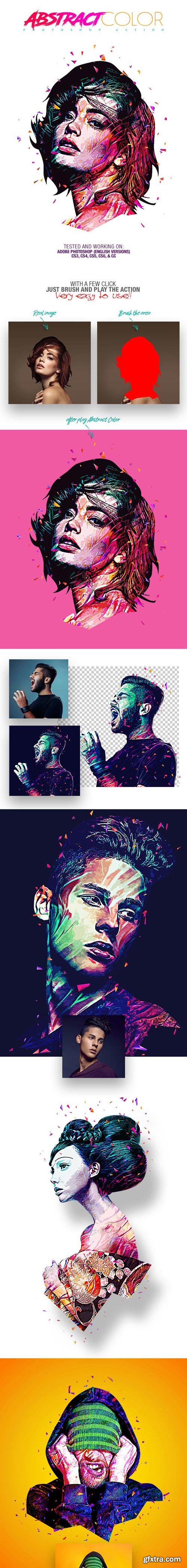 GraphicRiver - Abstract Color Photoshop Action - 19538782