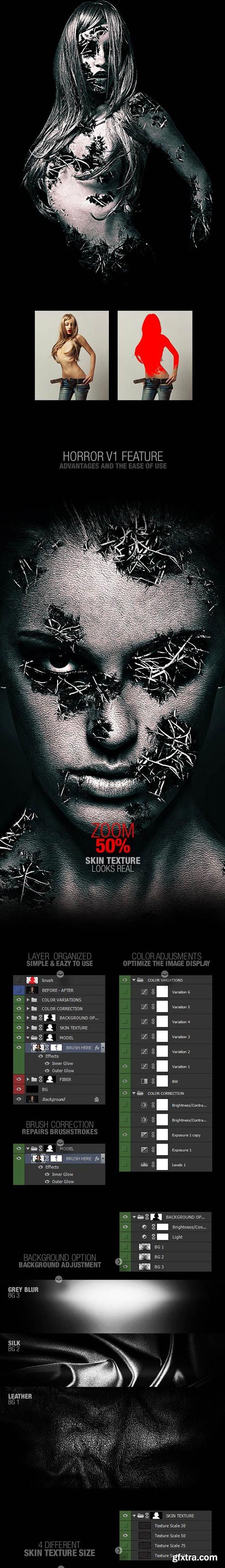 GraphicRiver - Horror v1 Photoshop Action - 15794491