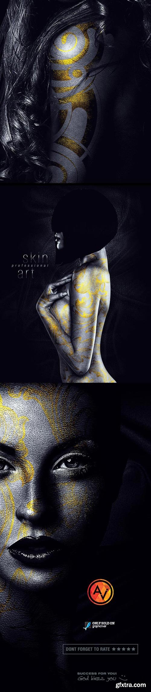 GraphicRiver - Professional Skin Art Photoshop Action - 13639164