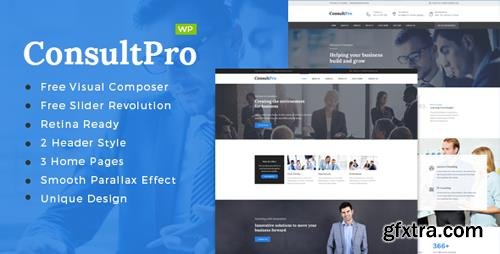 ThemeForest - ConsultPro v1.4 - Business, Finance and Consultancy WordPress Theme - 16435584