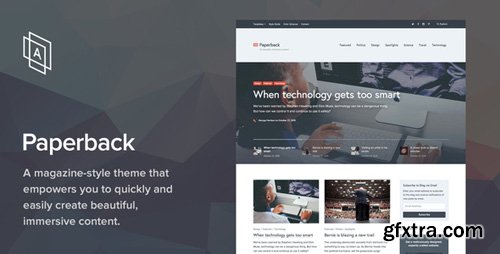 ThemeForest - Paperback v1.8.0 - Magazine WordPress Theme - 13511026