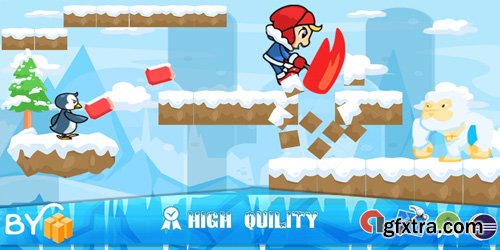 CodeSter - Ice Climber game - Template buildbox - 7332