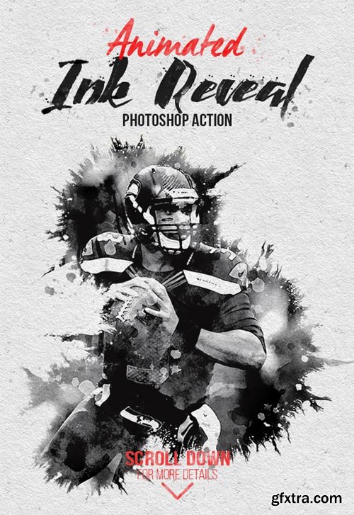 GraphicRiver - Animated Ink Reveal Photoshop Action - 22113981