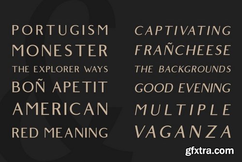 Belgium Font Family - 2 Fonts