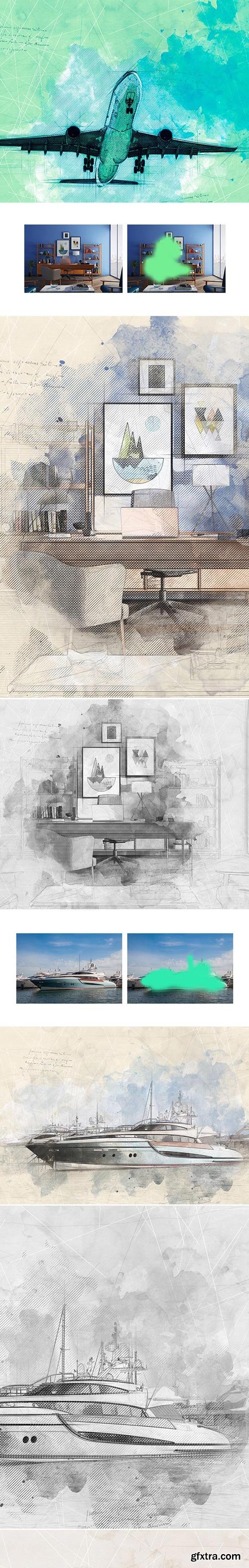 GraphicRiver - Architecto Photoshop Action - 21027905