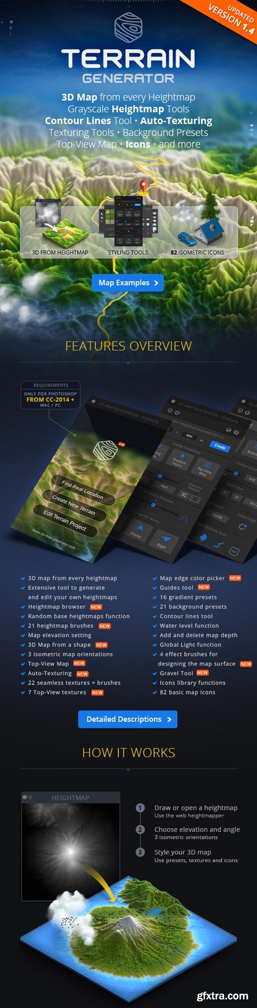 GraphicRiver - 3D Map Generator - Terrain from Heightmap V1.4 ( May 14 2018 ) - 20244806