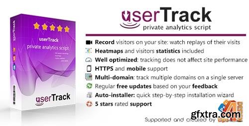 CodeCanyon - userTrack v2.3.2 - Private Analytics Script - 3929603