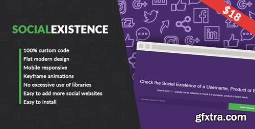 CodeCanyon - Social Existence v1.0 (Update: 4 December 17) - 21020091