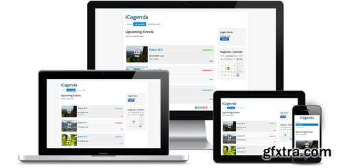 iCagenda Pro v3.7.2 - Events Manager For Joomla