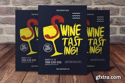 Wine Tasting Flyer