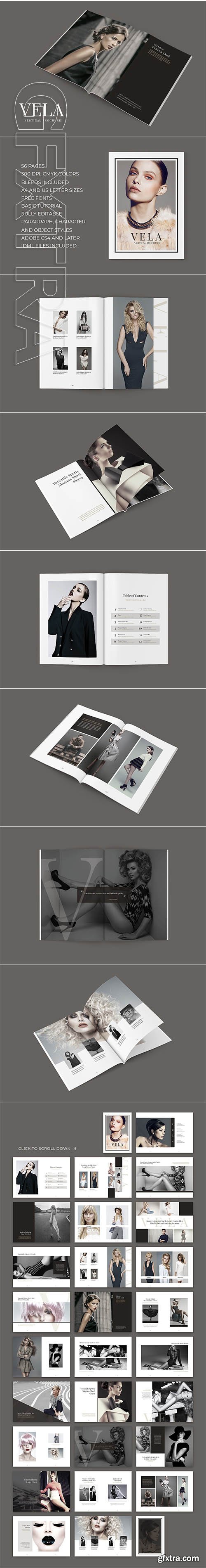 CreativeMarket - Vela Vertical Brochure Template 2636912