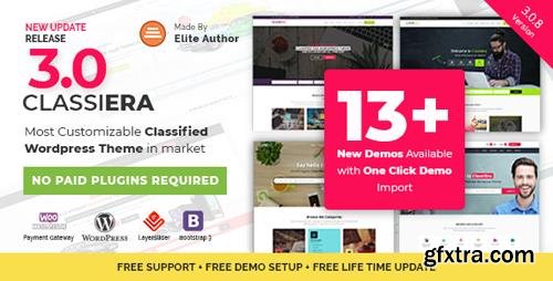 ThemeForest - Classiera v3.0.8 - Classified Ads WordPress Theme - 14138208