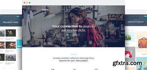 JoomShaper - Floox v1.5 - Multipurpose Joomla Template for Business, Corporate, and Agency Sites