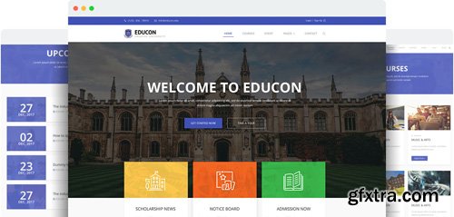 JoomShaper - Educon v2.6 - Modern Joomla Template for University, College & School