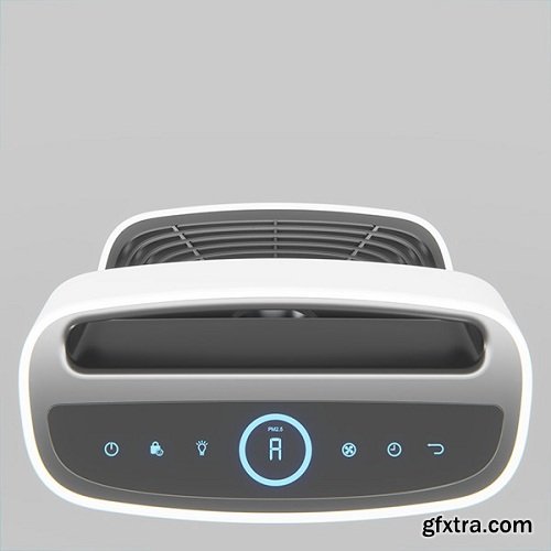 Air Purifier 3D Model