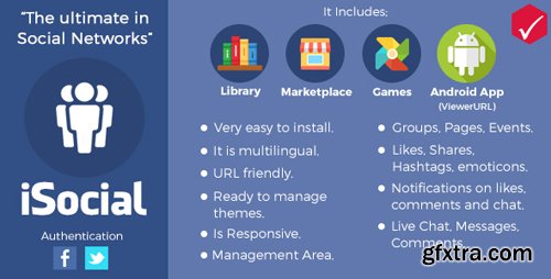 CodeCanyon - iSocial v1.1 - Social Network Platform - 21164041