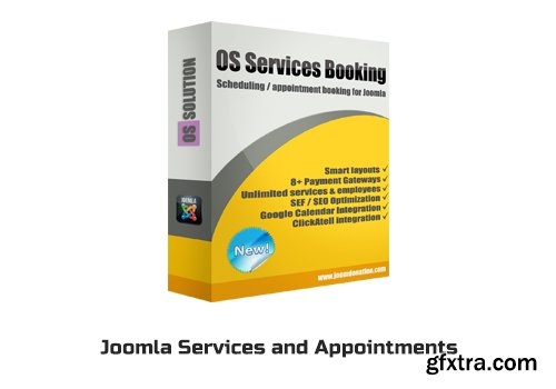 OS Services Booking v2.5.10 - Joomla Services and Appointments