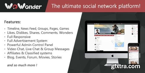 CodeCanyon - WoWonder v1.5.6.2 - The Ultimate PHP Social Network Platform - 13785302 - NULLED