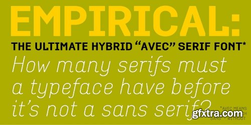 Empirical Font Family - 12 Fonts