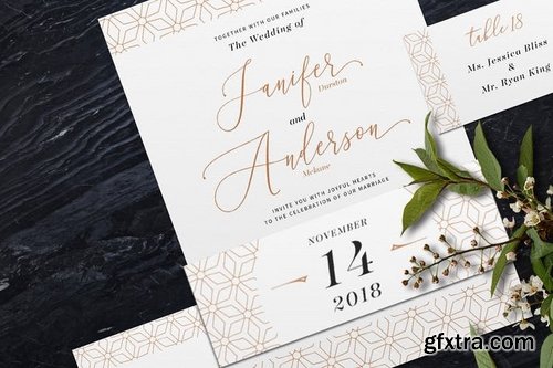 Elegant Wedding Invitation