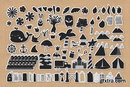 500+ Vector Illustrations Pack