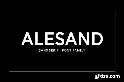 CM - Alesand (7 Fonts) - 2623302