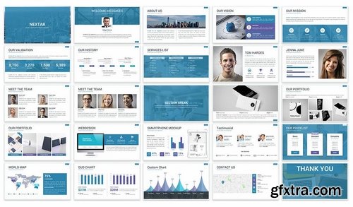 Nextar - Multipurpose Powerpoint Template