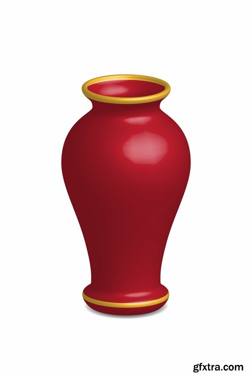 Amphora of vase vessel capacity 25 EPS