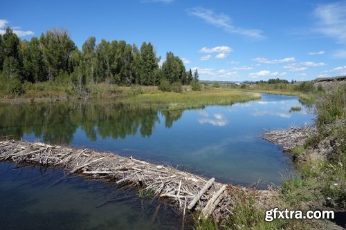 Dam barrage pool roofed river water energy 25 HQ Jpeg