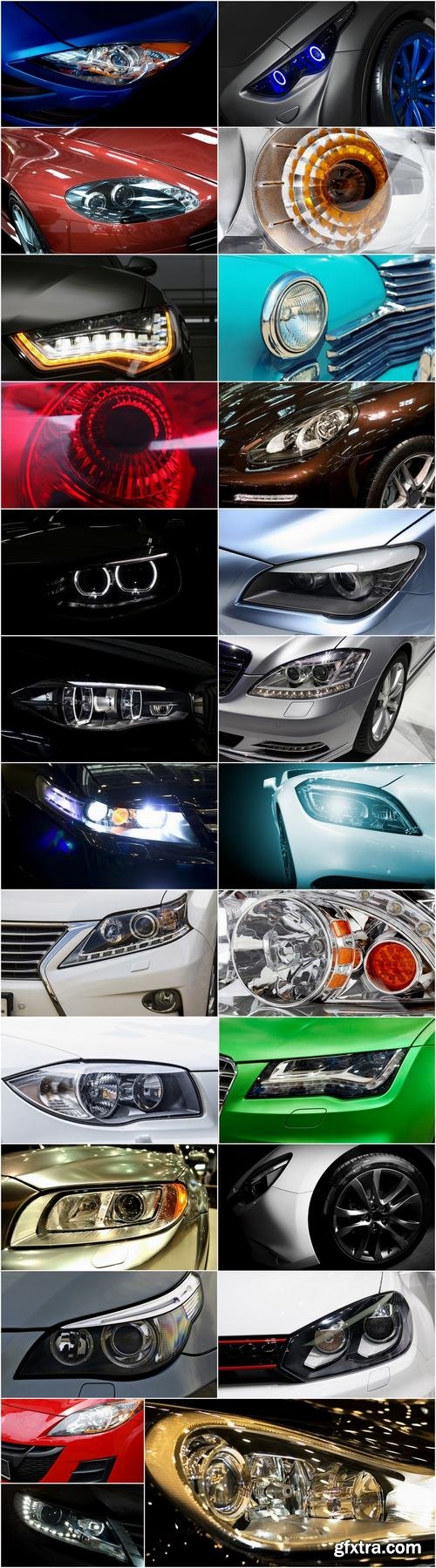 Car headlight lamp light glass lens 25 HQ Jpeg