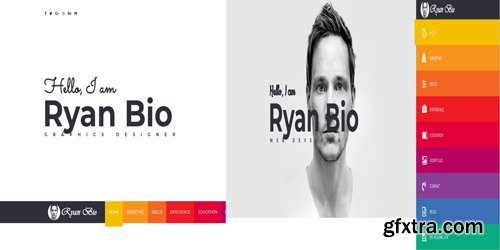 CodeSter - Bio v1.0 - Portfolio And Resume Template - 7390