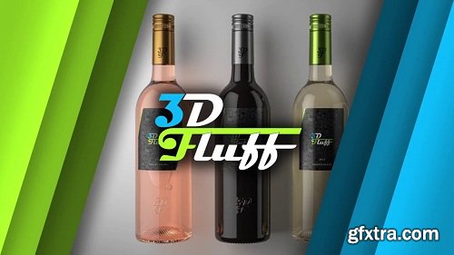 3DFluff - Cinema 4D R19 Wine Viz