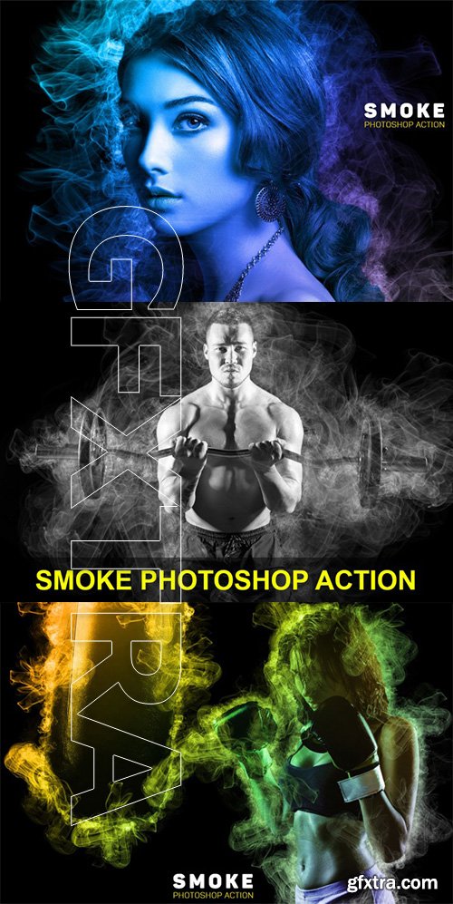 Smoke Photoshop Action