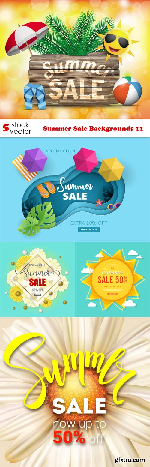 Vectors - Summer Sale Backgrounds 11