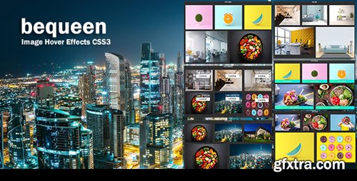 CodeCanyon - bequeen v1.0 - CSS3 Image Hover Effects - 22055430