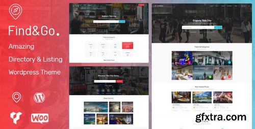 ThemeForest - Findgo v1.2.15 - Directory & Listing WordPress Theme - 21943352