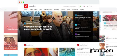 JoomShaper - Newedge v2.2 - Responsive Joomla Magazine News Template