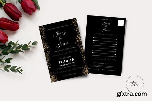 Wedding Invitation & RSVP Cards