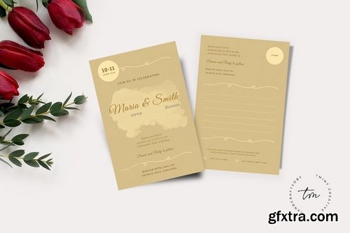 Wedding Invitation & RSVP Cards