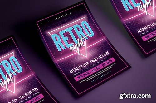 80\'s Retro Flyer