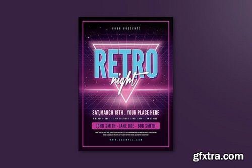 80\'s Retro Flyer