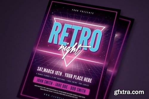 80\'s Retro Flyer