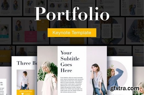 Portfolio Keynote Template