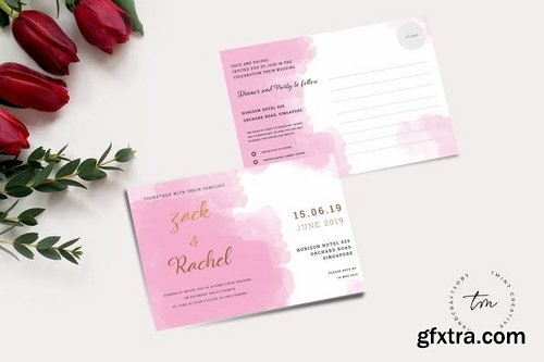 Wedding Invitation & RSVP Cards