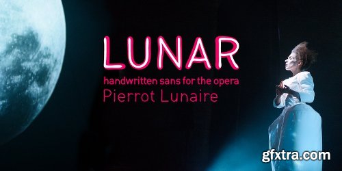 Lunar Piero Font Family - 3 Fonts