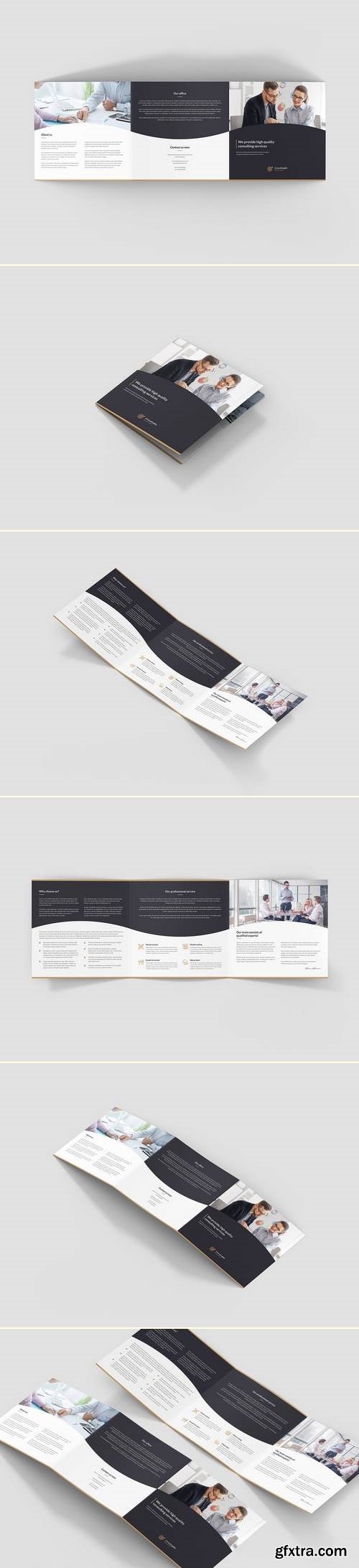 Brochure – Business Consulting Tri-Fold Square