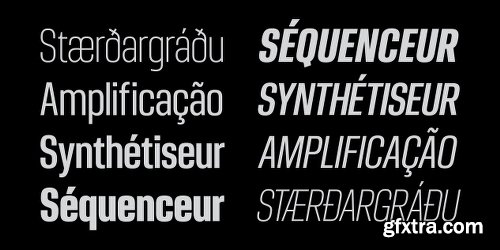 Ordax Font Family - 8 Fonts