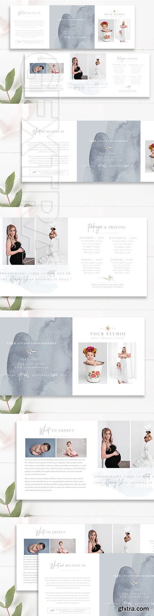 CreativeMarket - Photography Trifold Brochure 2685630