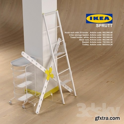 SPRUTT IKEA 3d Model